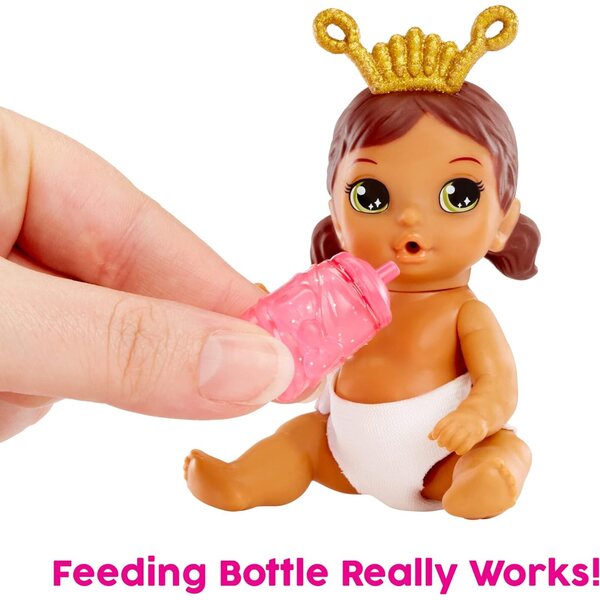 Baby Born Surprise Serie 7: 4-Zoll-Puppen mit drei Wasserüberraschungen, Wickeltisch mit Farbwechsel