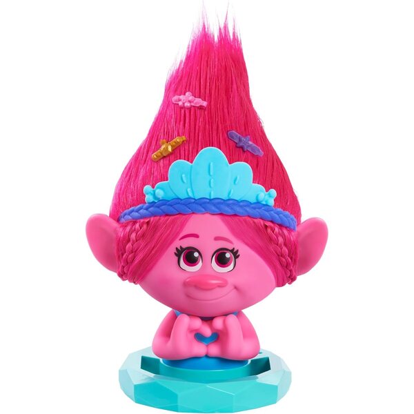 DreamWorks Trolls Band Together Poppy Styling Head med 11 tilbehør til børn 3+
