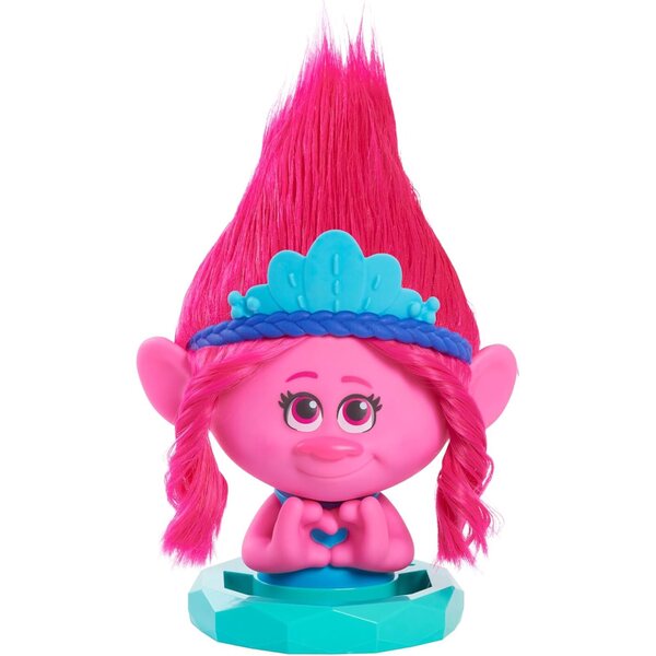 DreamWorks Trolls Band Together Poppy Styling Head mat 11 Accessoiren fir Kanner 3+