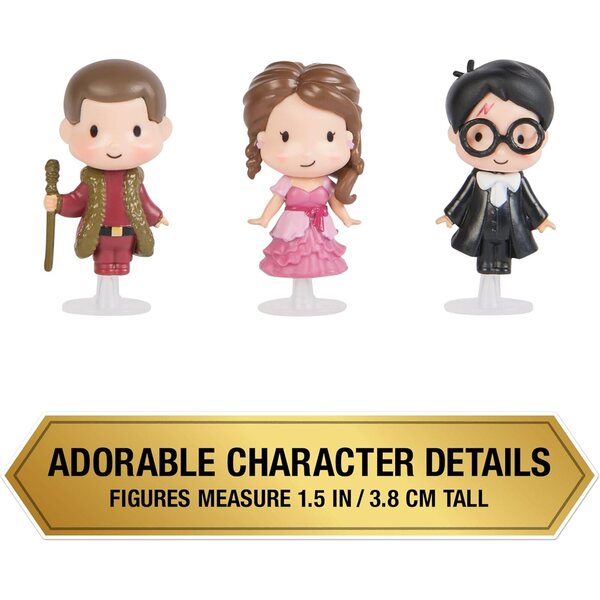 Harry Potter Micro Magical Moments Year 4 Figurenset mit Harry, Hermine und Viktor Krum