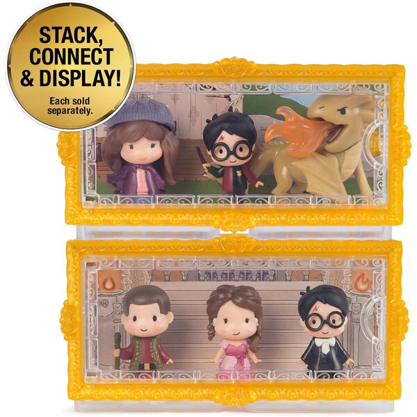Harry Potter Micro Magical Moments Year 4 Figurenset mit Harry, Hermine und Viktor Krum