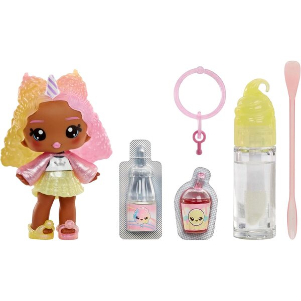 Yummiland Lipgloss Doll Nia Candy Fluff DIY Kit für Kinder mit Zuckerwatte-Duft