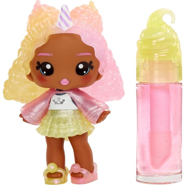 Yummiland Lipgloss Doll Nia Candy Fluff DIY Kit für Kinder mit Zuckerwatte-Duft