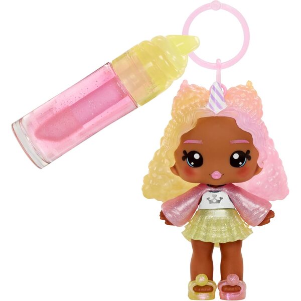 Yummiland Lipgloss Doll Nia Candy Fluff DIY Kit für Kinder mit Zuckerwatte-Duft
