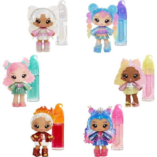 Yummiland Lipgloss Doll Nia Candy Fluff DIY Kit für Kinder mit Zuckerwatte-Duft
