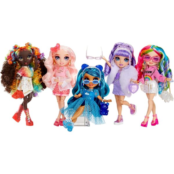 Módní panenka Rainbow High Iris 11” se sadou DIY Crystal příslušenství