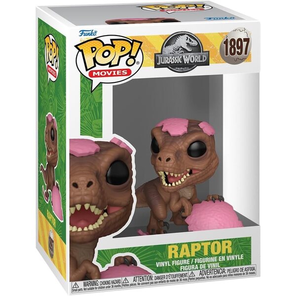 Funko Pop Jurassic Park Velociraptor Spring – Vinyl-Sammelfigur