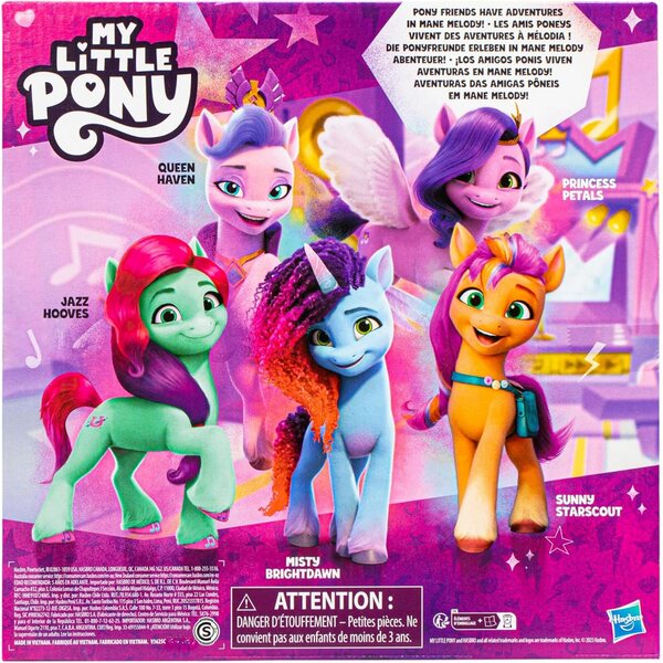 My Little Pony Make Your Mark Sada 5 figúrok 7,5 cm pre deti od 3 rokov