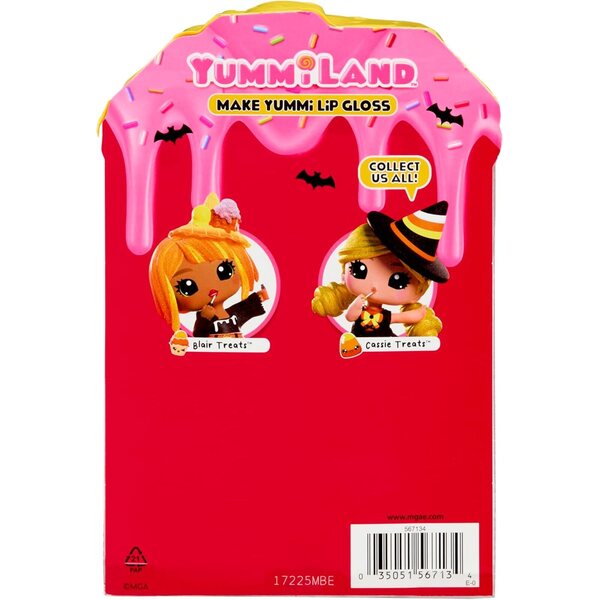 Yummiland Halloween Blair Treats – bewegliche Puppe mit Lipgloss-Set und Schlüsselanhänger