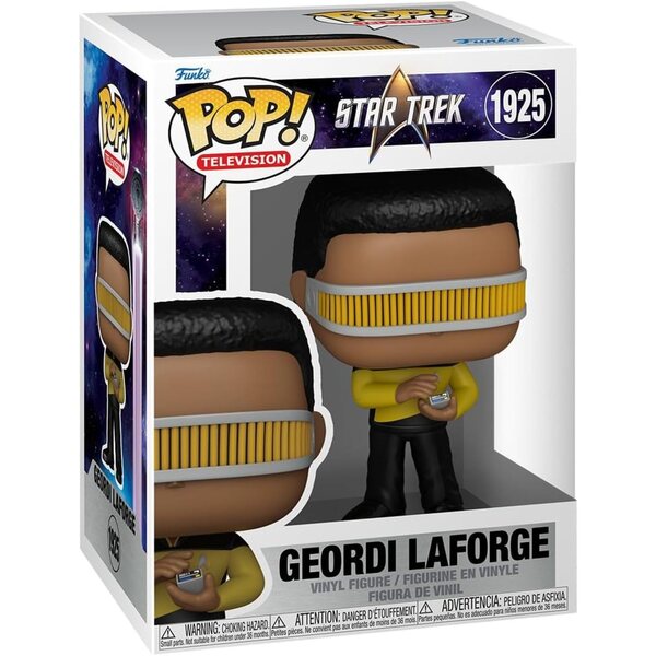Funko Pop! Star Trek TNG Geordi La Forge - Vinyl Action Figure 10 cm