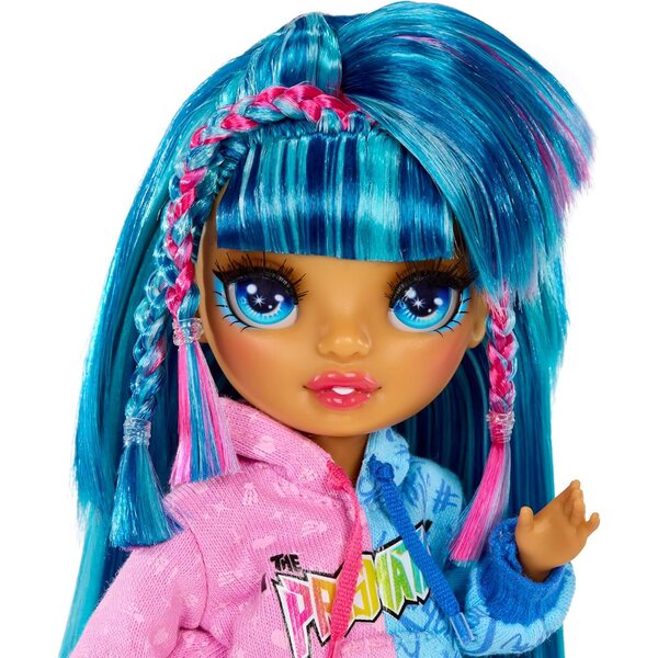 Rainbow High Jr – Skyler 9-Zoll-Puppe mit Mikrofon, Aufklebern und Verstärker, ab 4 Jahren