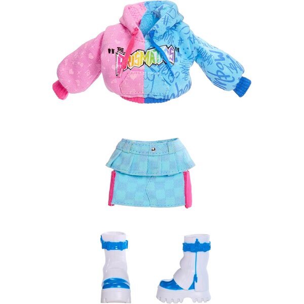 Rainbow High Jr – Skyler 9-Zoll-Puppe mit Mikrofon, Aufklebern und Verstärker, ab 4 Jahren