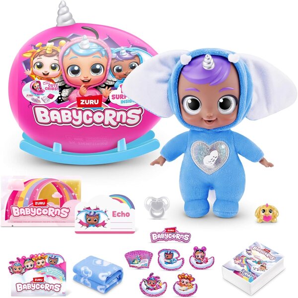 Babycorns Series 1 Small Elefante van ZURU: meer dan 15 magische verrassingen om te ontdekken