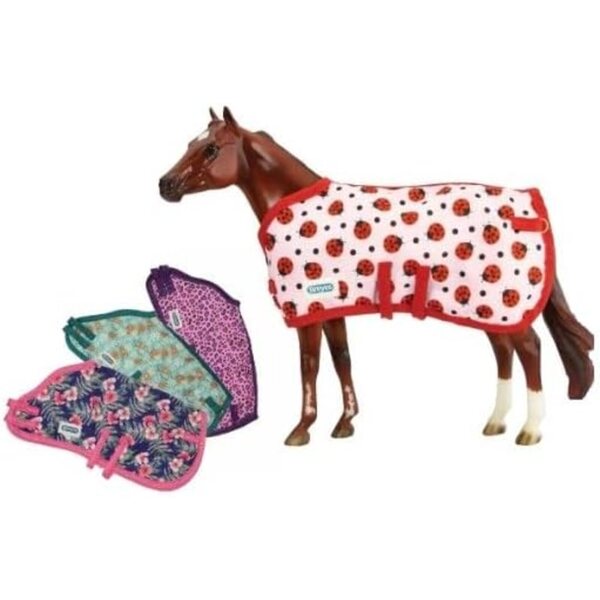 Πολύχρωμο Horse Rug Breyer Traditional Series - Αξεσουάρ 1:9 Ρεαλιστικό
