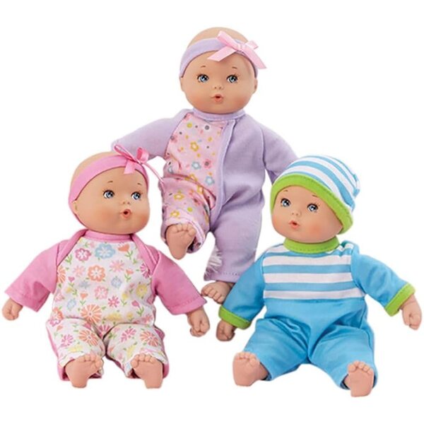 Mini Baby Madame Alexander 20 cm pop, roze, lichte huidskleur