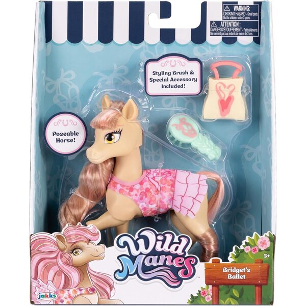Wild Manes Dolls Horses 2er-Pack Bridget Ballerina und Dreamer Pyjama Party