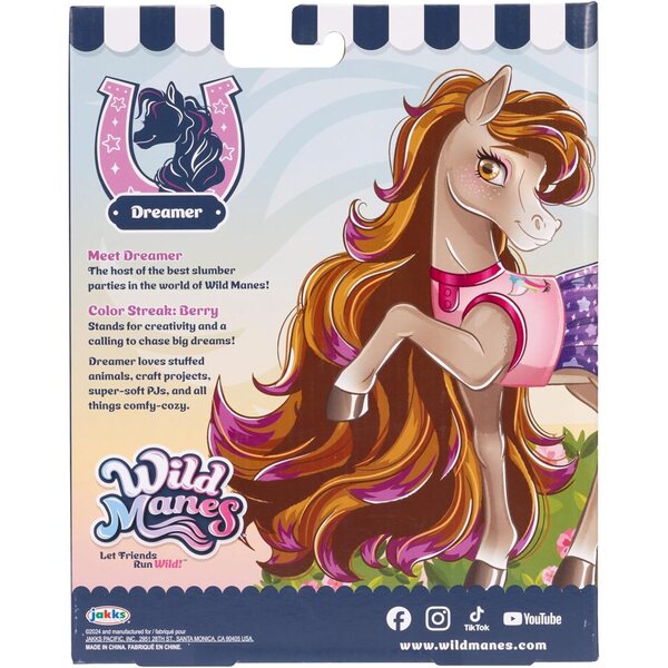 Wild Manes Dolls Horses 2er-Pack Bridget Ballerina und Dreamer Pyjama Party