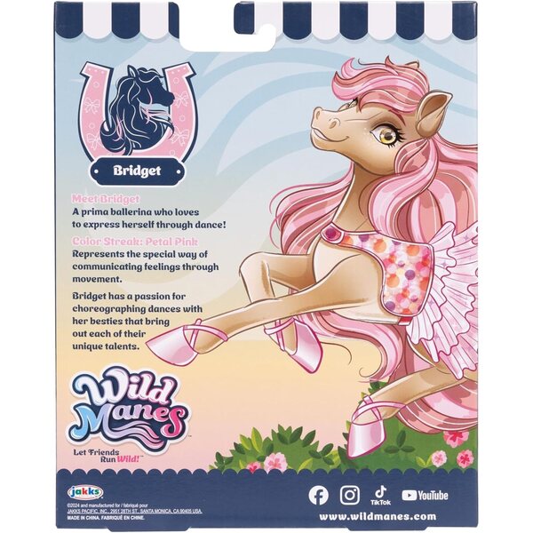 Wild Manes Dolls Horses 2er-Pack Bridget Ballerina und Dreamer Pyjama Party