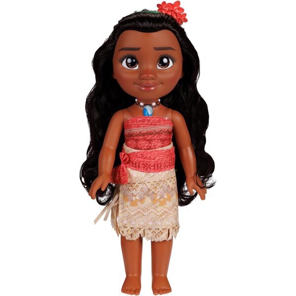 Disney Princess Moana 35 cm große Puppe mit abnehmbarem Kleid und Stirnband
