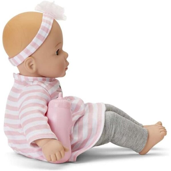 Madame Alexander 35 cm Sweet Smiles Kitty Baby Doll minkštu kūnu ir užmerktomis akimis