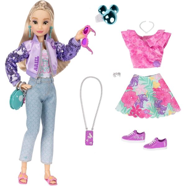 Disney ILY 4EVER Ariel-Puppe mit 13 Artikulationspunkten und 2 Mix & Match-Outfits
