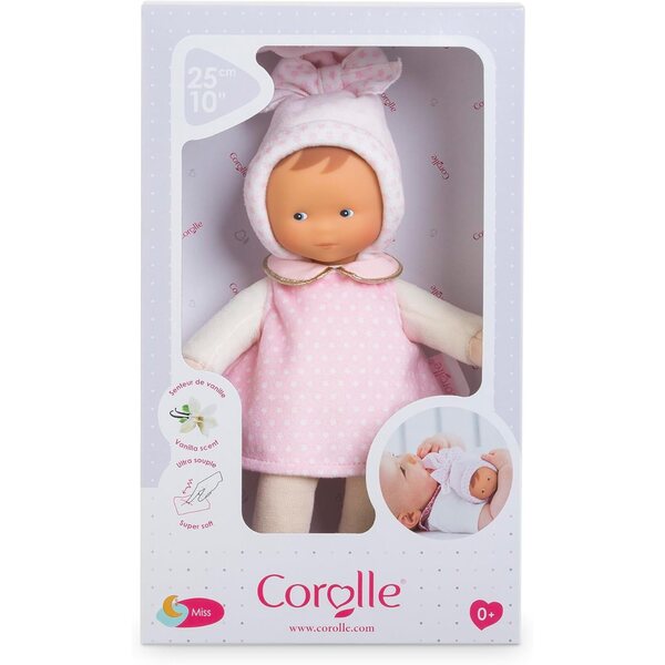 Corolle Miss Starry Dreams Soft Body Baby Doll - Easy to Hold and Cuddle with Multiple Grip Points, Vanilla-Scented, for Ages 0 Months +