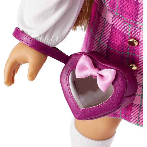 American Girl Heart Modeaccessoires: Tasche, Hut, Lippenstift und Pinsel