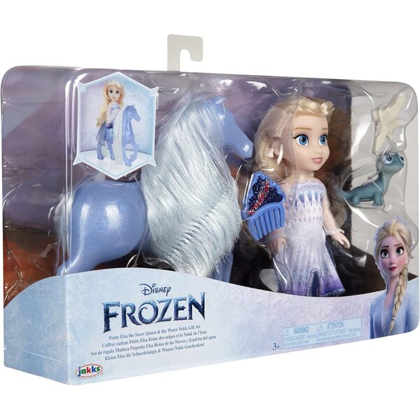 Disney Frozen Elsa & Water Nokk cadeauset met accessoires en Sneeuwkoningin-jurk