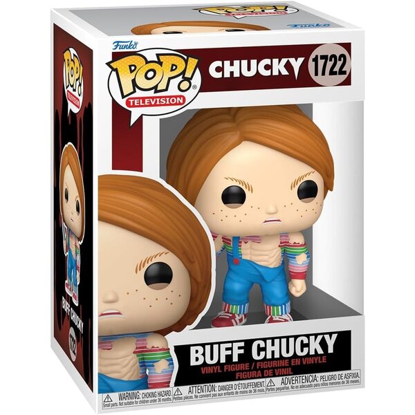 Funko Pop! Buff Chucky TV - gyűjthető vinyl figura 10 cm horror rajongóknak