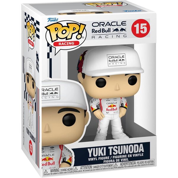 Funko Pop! Yuki Tsunoda Racing: Collectible Vinyl Miniature 10 cm