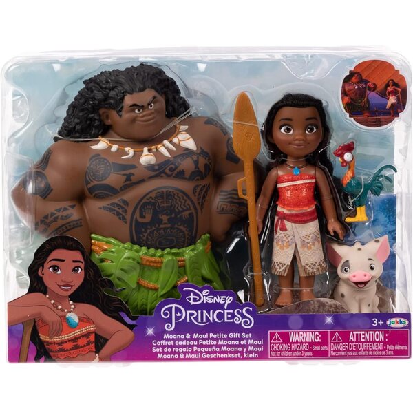 Disney Princess Moana & Maui Petite Puppenset mit Zubehör und Figuren