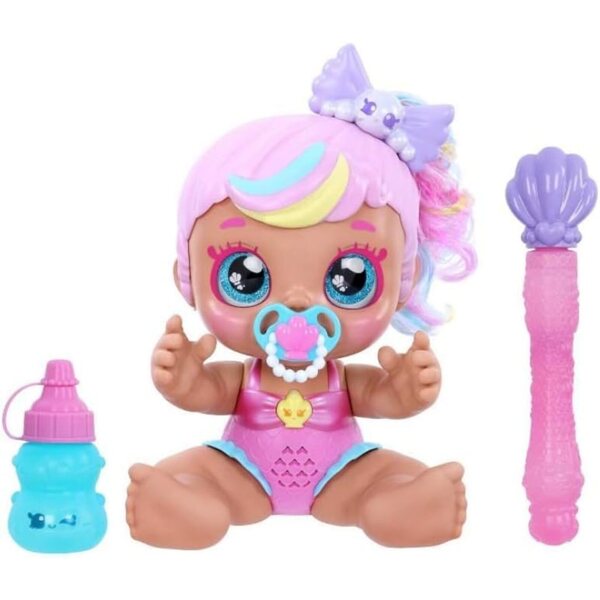 Kindi Kids Poppi Pearl Bubble 'N' Sing: Interactive Doll with Scented Bubbles