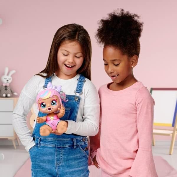 Kindi Kids Poppi Pearl Bubble 'N' Sing: Interactive Doll with Scented Bubbles