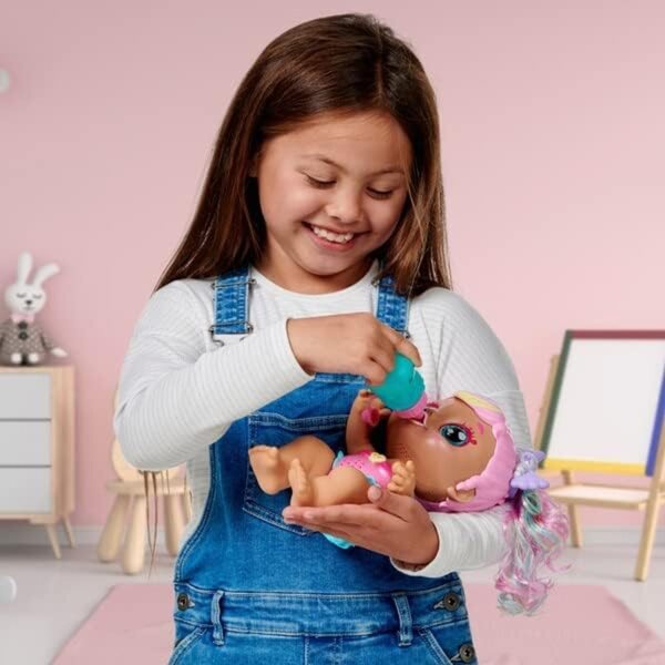 Kindi Kids Poppi Pearl Bubble 'N' Sing: Interactive Doll with Scented Bubbles