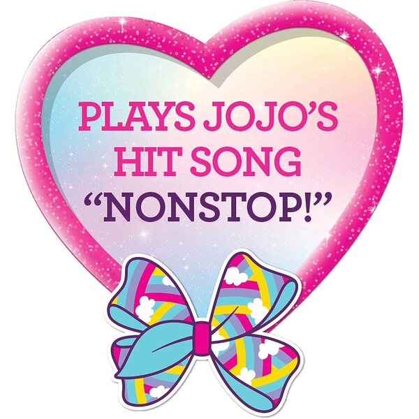 JoJo Siwa 10 Inch Singing Doll, Sings Hit Song Titled "Non-Stop", Pink Jacket with Rainbow Fringe, Kids Toys for Ages 6Up by Just Play