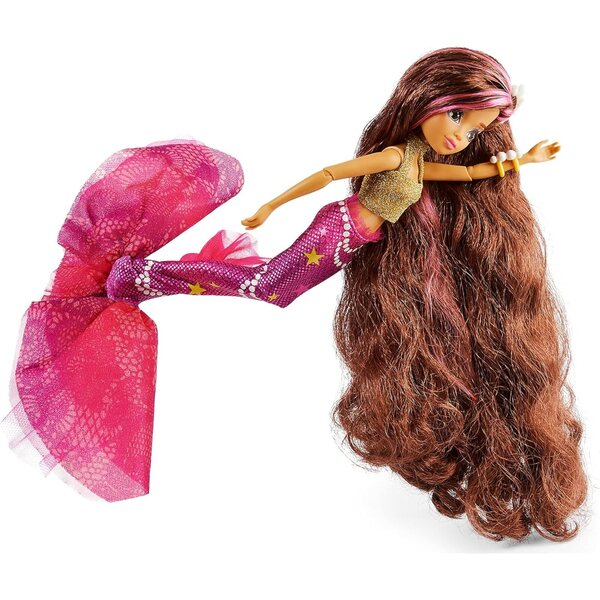 MERMAID HIGH Searra Deluxe Bambola Sirena con Coda Rimovibile e Accessori Moda per Bambine 4+