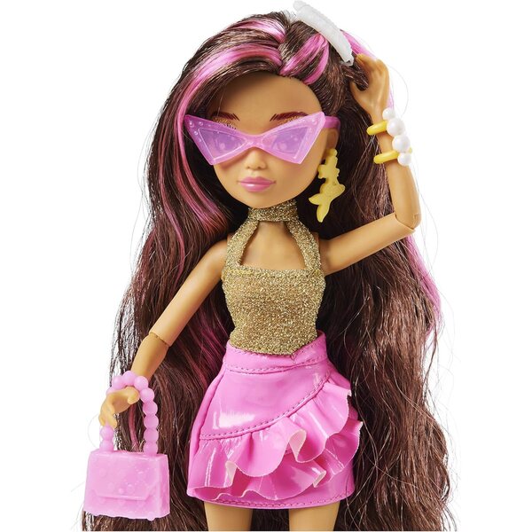 MERMAID HIGH Searra Deluxe Bambola Sirena con Coda Rimovibile e Accessori Moda per Bambine 4+