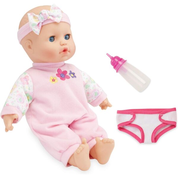 Kidoozie Sweetie Doll: 30 cm Soft Doll with Movable Eyes for Children from 12 Months
