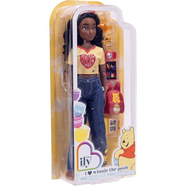 Disney ILY 4ever Winnie the Pooh 29 cm große Puppe mit Zubehör und Glitzerring