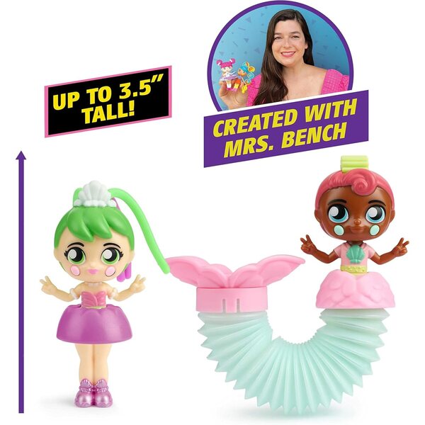 Fashion Fidgets Mermaids Fantasy Series – panenka Fidget s Pop Tube Mermaid Tail a 15+ herními režimy