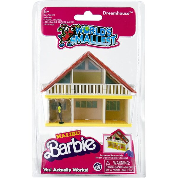 Miniatura Barbie Malibu Dreamhouse - A menor casa dos sonhos do mundo