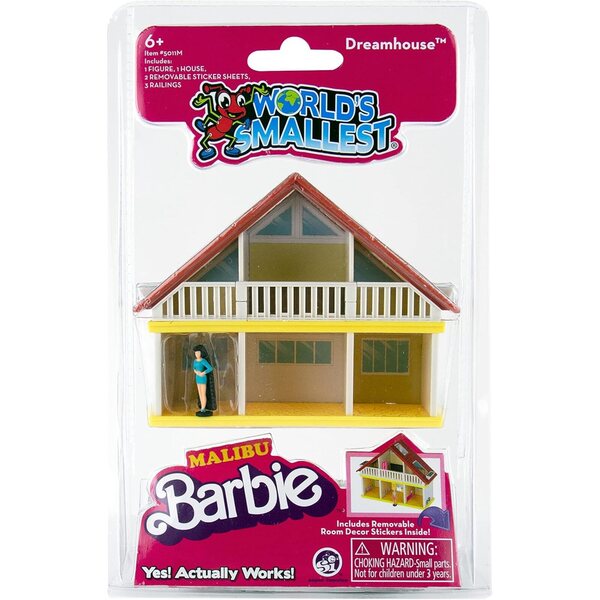 Miniatura Barbie Malibu Dreamhouse - A menor casa dos sonhos do mundo