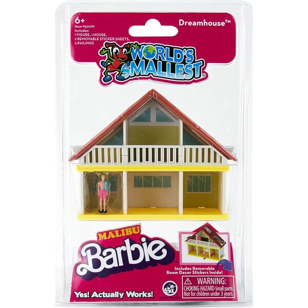 Miniatura Barbie Malibu Dreamhouse - A menor casa dos sonhos do mundo