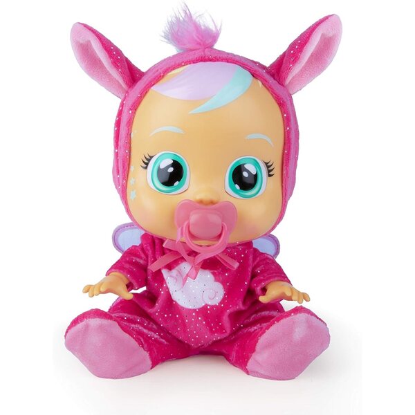 Hannah, das Pegasus-Schreibaby: Interaktive Puppe mit wechselbarem Pyjama und echten Tränen