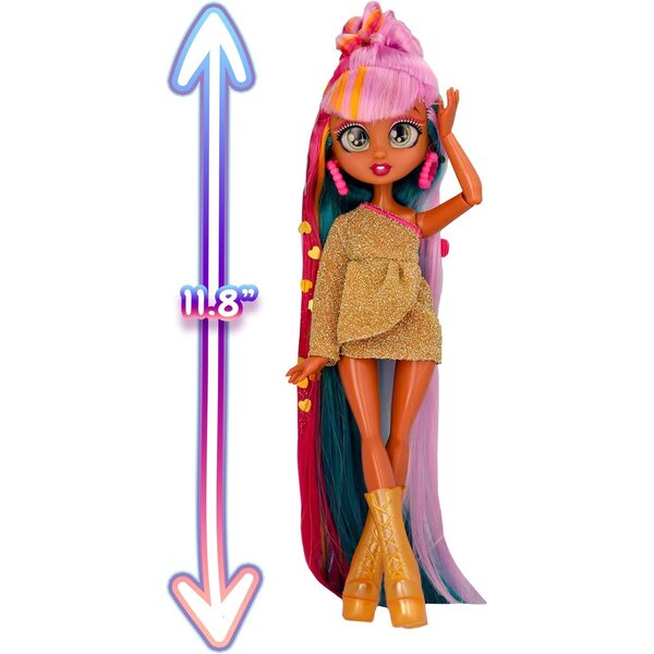 IMC Toys Vip Girls Quinn mit 27,9 cm langen Haaren und 5 Accessoires für Kinder ab 5 Jahren