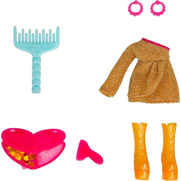 IMC Toys Vip Girls Quinn mit 27,9 cm langen Haaren und 5 Accessoires für Kinder ab 5 Jahren