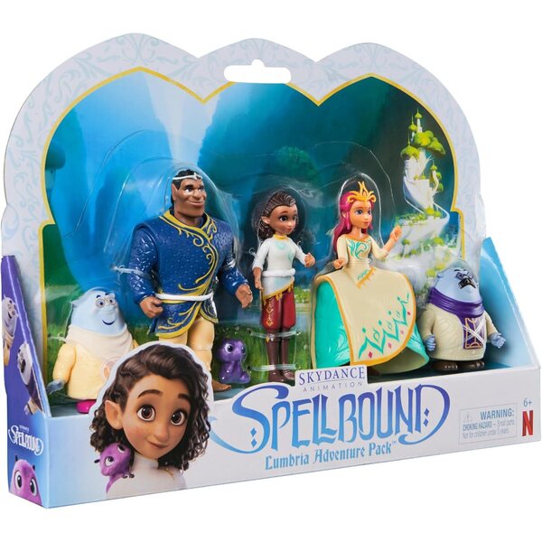 Spellbound Lumbria Adventure Pack mit 6 Actionfiguren zum Sammeln aus dem Netflix-Film