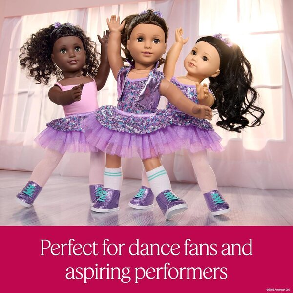 American Girl Truly Me #117 mit Dance All Day Set: 46 cm große Puppe mit Tanzkleidung