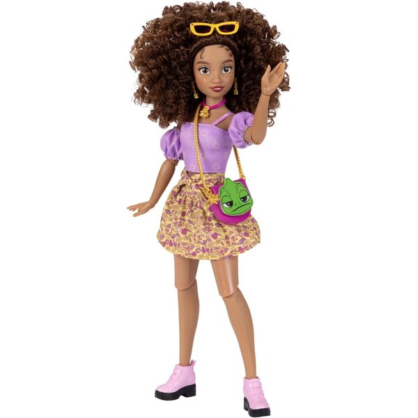 Disney ily 4EVER Rapunzel-Puppe mit Mix & Match-Outfits und glitzerndem Ringoberteil