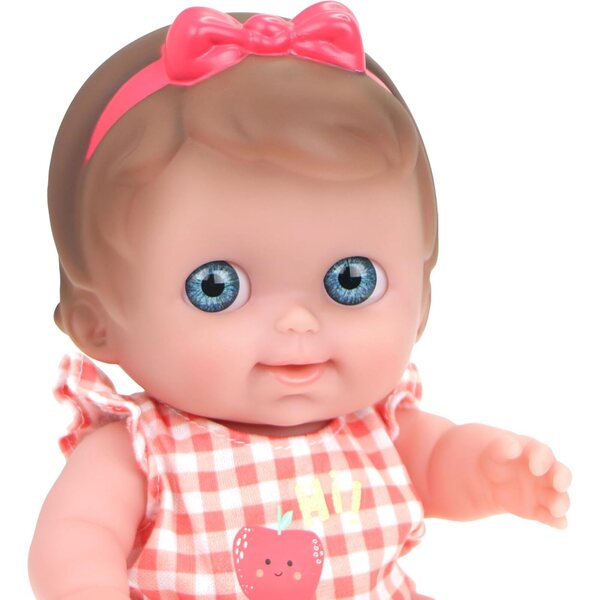Panenka Lil Cutesies 23 cm s vysokou židlí a příslušenstvím na krmení JC Toys